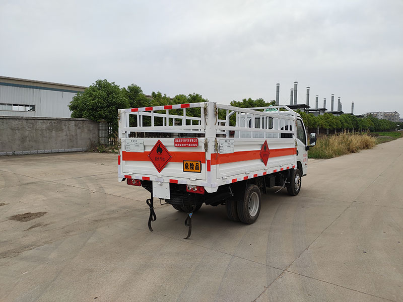 跃进汽油后双轮气瓶运输车